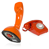 Unbranded Retro Telephones (Red)