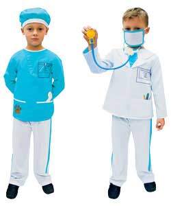 Unbranded Reversible Doctor to Vet Dress Up Costume