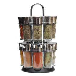 Unbranded Revolving Spice Rack with 16 Spices