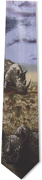Unbranded Rhinoceros Tie