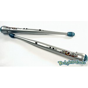 Superb electronic drum sticks that emit a variety of drum kit noises by beating them on any firm sur