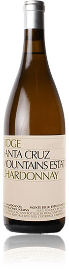 Unbranded Ridge Estate Chardonnay 2010, Santa Cruz Mountains
