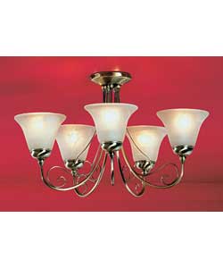 Rina 5 Light Ceiling Fitting