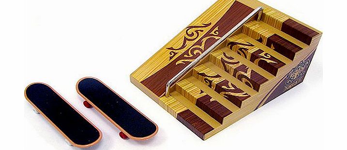 Unbranded Riptide Mini Boards With Grind Stairs/Ramp