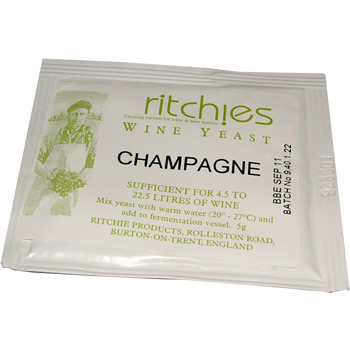 Unbranded RITCHIES CHAMPAGNE YEAST