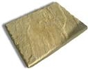 Unbranded Riven Sandstone Paving Slabs: 300x300x40 - Rustic Gold