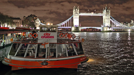 Unbranded River Thames Dinner Cruise with City Cruises
