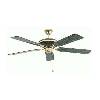 52" Riviera Fan with a solid wood Green Marble Mot