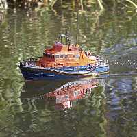 The largest craft of the RNLI fleet and responsible for saving countless lives  this radio