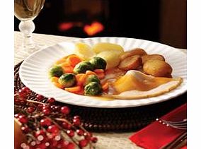 Unbranded Roast Turkey Meal