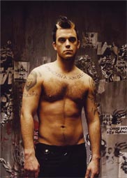 Robbie Williams - Topless Poster