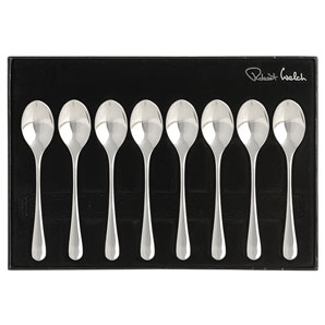 Unbranded Robert Welch Radford Coffee Spoons, Stainless Steel, Set of 8
