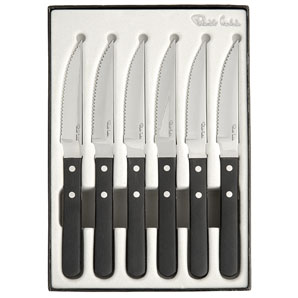 Unbranded Robert Welch Radford Trattoria Steak Knives, Stainless Steel, Set of 6