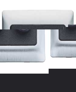 Unbranded Rocca 2 Way Graphite Dimmer 250 Watts