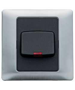 Unbranded Rocca Graphite Switched Fuse Connection Unit