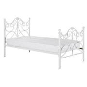 Unbranded Rochelle Single Bedstead, Cream