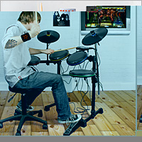 Unbranded Rock Band Drum Rocker (Playstation 3 model)