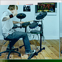 Unbranded Rock Band Drum Rocker (Playstation 3 model)