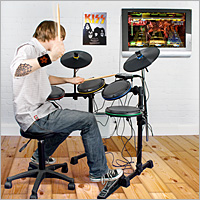 Unbranded Rock Band Drum Rocker (Xbox 360 model)