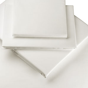 Rock Cotton Fitted Sheet- Ivory- Double
