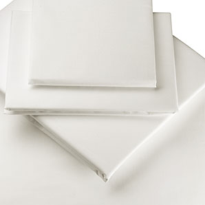 Rock Cotton Flat Sheet- Ivory- Super Kingsize