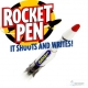 Unbranded Rocket Pen with Launch Pad