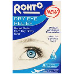 Unbranded Rohto Dry Eye Relief 5 1-day Supplies