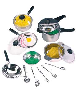 Casdon 502 Toy Pan Set 15pc