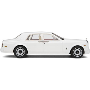 Unbranded Rolls Royce Phantom coupe 2009 - White 1:18
