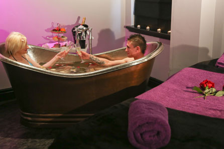 Unbranded Romantic Spa Day for Two with The Moat Spa at