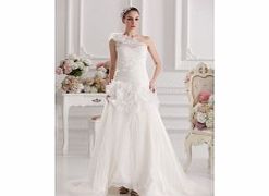 Unbranded Romantic Unique Elegant One Shoulder Sloping