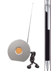 Rondo Ballpen Blk x3 & Radio