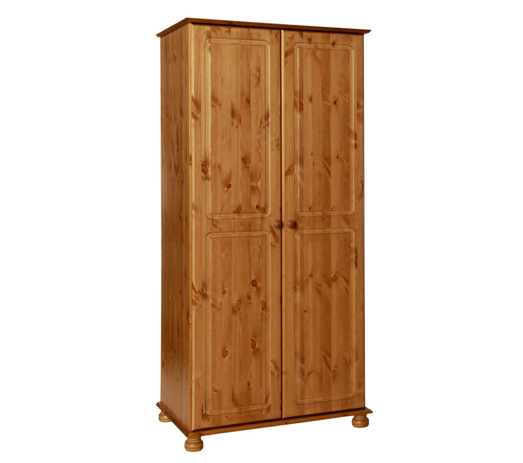 Unbranded room4 Copenhagen pine 2 door wardrobe