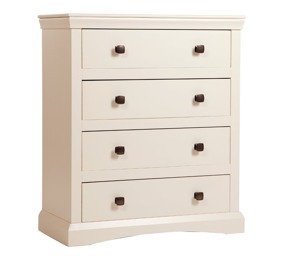 Unbranded room4 Quebec cream 4 drawer chest