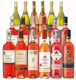 Unbranded Rose and Sparkling 18-bottle Selection - Mixed