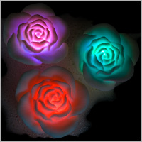 Unbranded Rose Bath Lights (Three-pack)