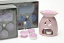 This great gift set is perfect for anyone who loves using an aromatherapy oil burner.There`s