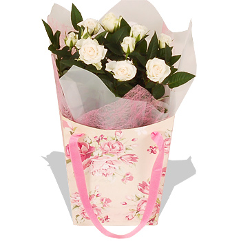 Unbranded Rose Gift Bag - flowers