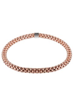 Unbranded Rose Gold Plated Flexible Small Bracelet