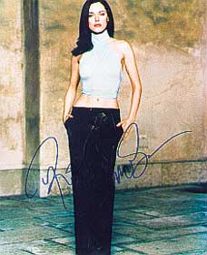 Rose Mcgowan autograph