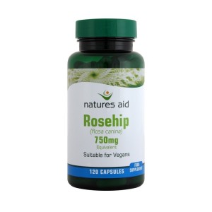 Unbranded Rosehip 750mg. 120 Vegetarian Capsules.