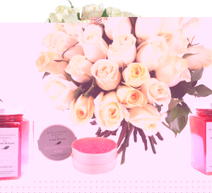 Roses and candies white 51 roses