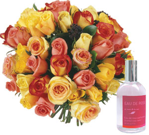 Roses and fragrances gold 25 roses