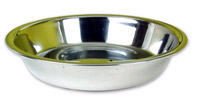 Rosewood 6in Stainless Steel Shallow Puppy Pan