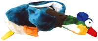 Rosewood Chubleez Squeaky Quackers Duck (Blue)