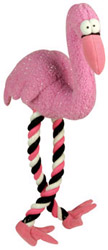 Rosewood Mister Twister Pinkie the Flamingo Dog