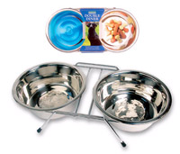 Rosewood Stainless Steel Wire Double Diner (Large)