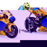 Minichamps has announced a 1/12 riding figure of Valentino Rossi depecting the moment when he wore t