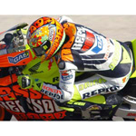 Unbranded Rossi Riding Figure - Spanish MotoGP Valencia 2003