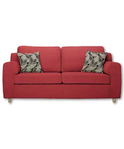 Rostock Large Sofa - Berry